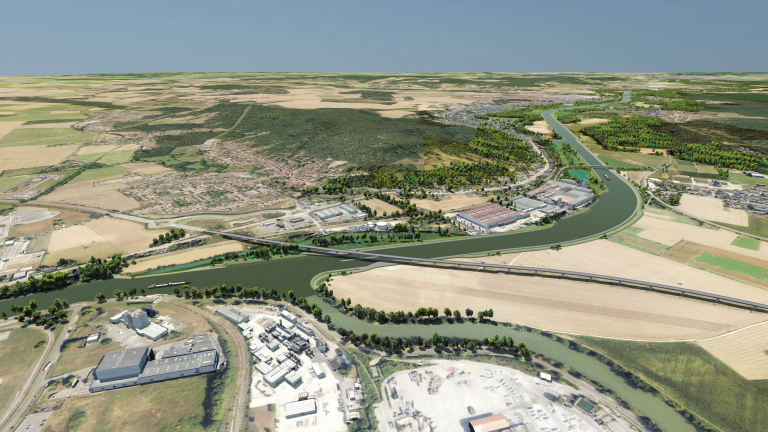 Canal Seine-Nord-Europe : entre Compiègne et Passel, des travaux d'aménagements démarrent cet été