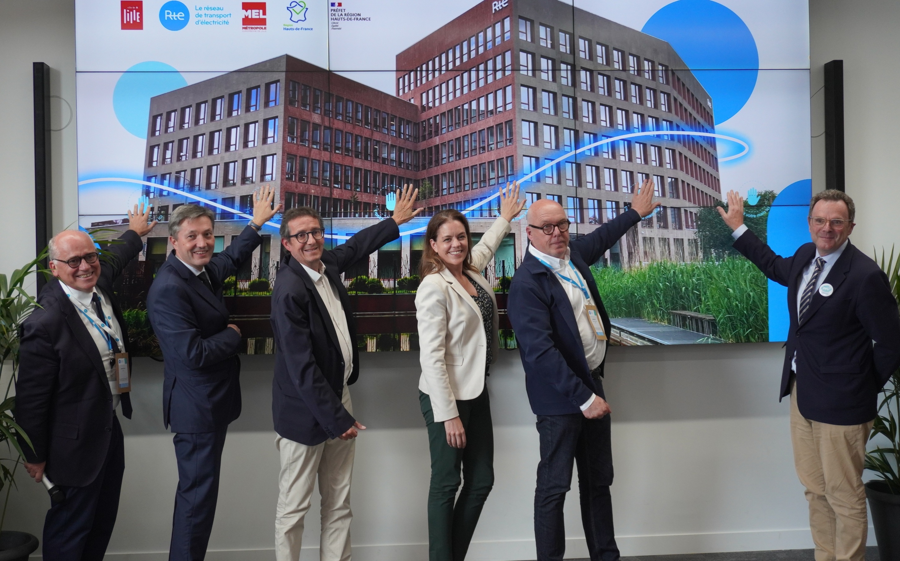 Lille : RTE inaugure son nouveau siège Hauts-de-France