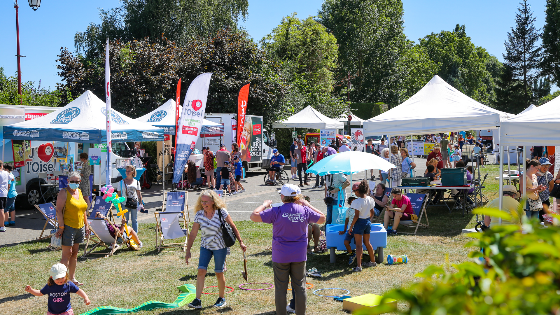 Le Village Estival du Département de l'Oise souffle sa 100e bougie