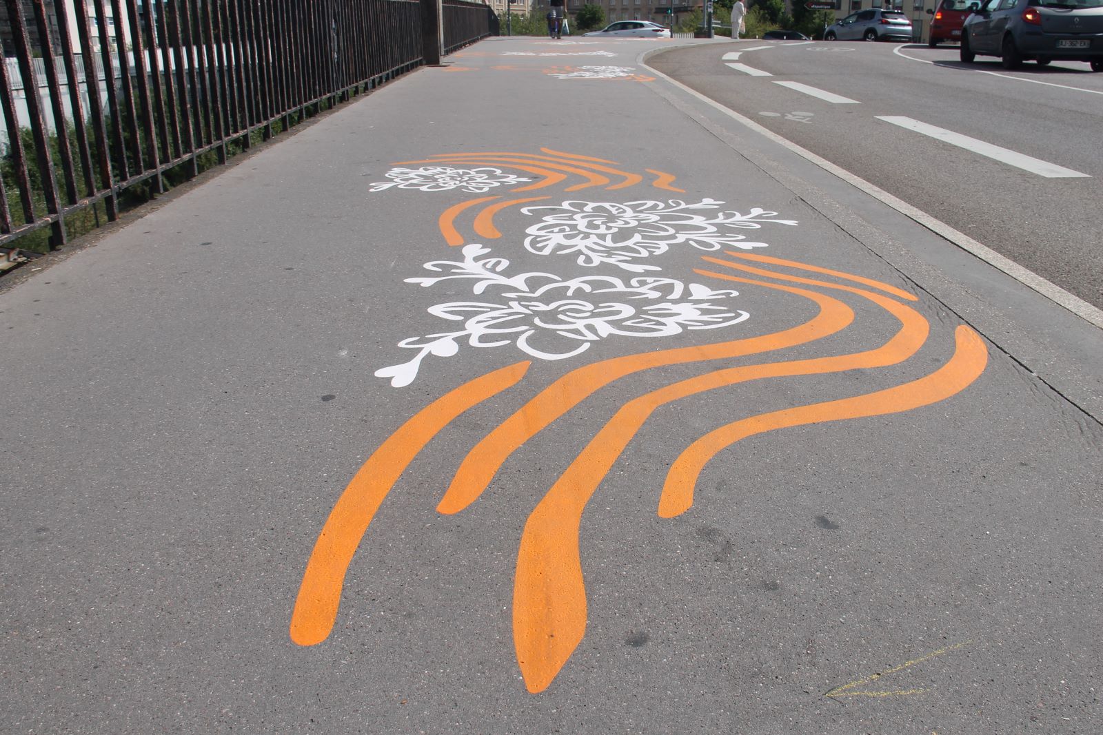 Sign’A2S embellit le pont des Fusillés à Nancy avec l’artiste Amandine Trendel