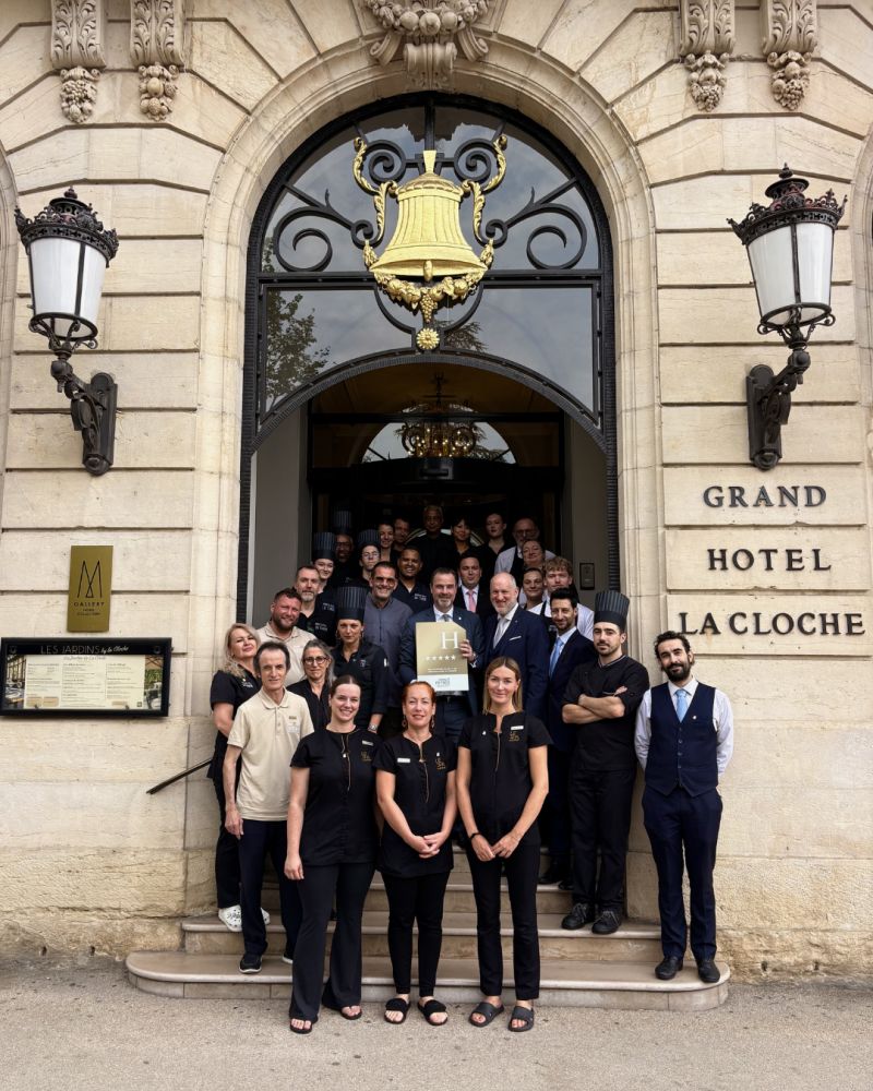 Le Grand Hôtel La Cloche Dijon conserve sa classification 5 étoiles
