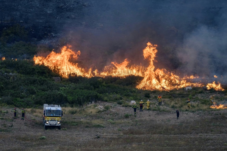 L'incendie qui a touché les Corbières 
