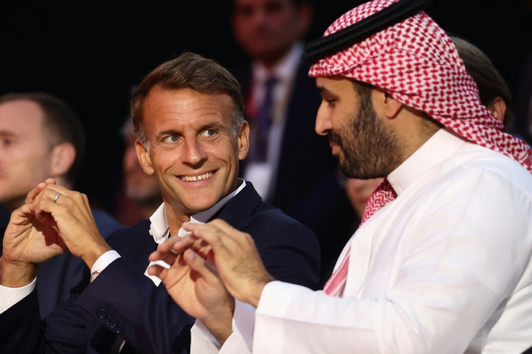 Macron et le prince héritier saoudien lancent un mégaprojet de parcs d'attractions près de Paris