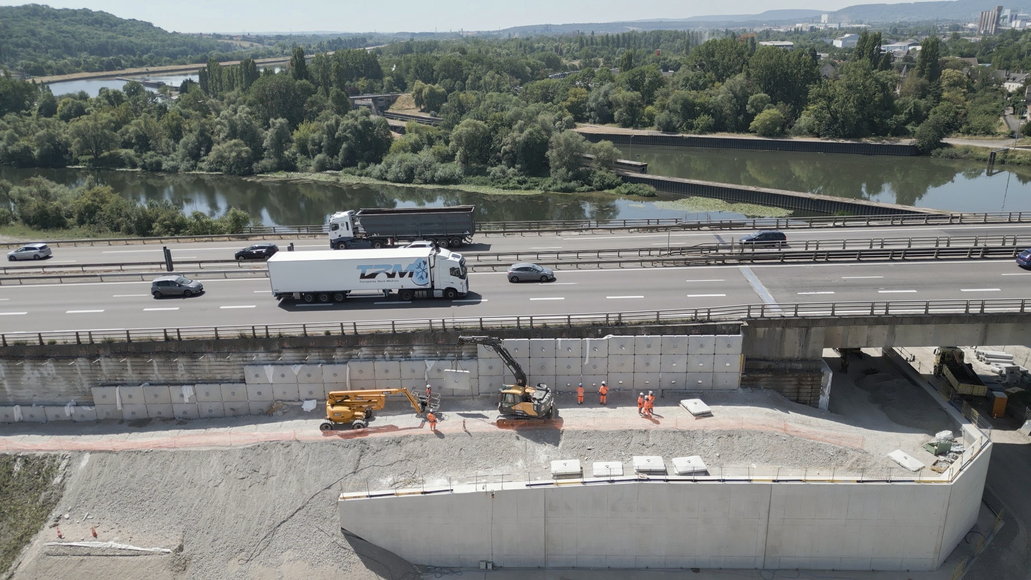 Thionville : le viaduc de Beauregard renforcé pour les 100 prochaines années