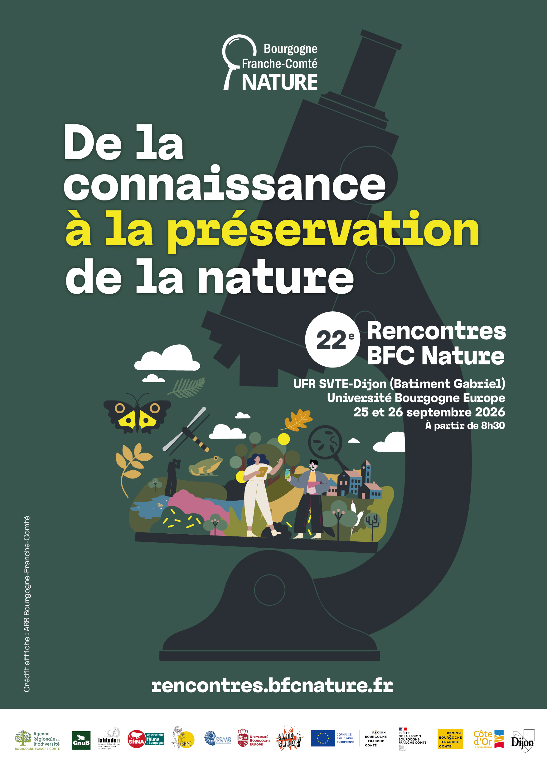 Biodiversité : les Rencontres BFC Nature reviennent à Dijon