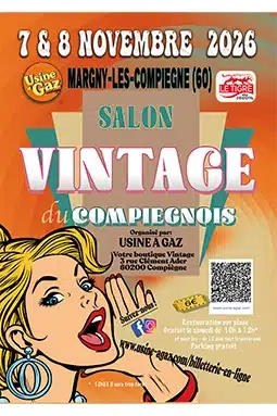 Margny-lès-Compiègne : le Salon Vintage du Compiégnois de retour les 7 et 8 novembre