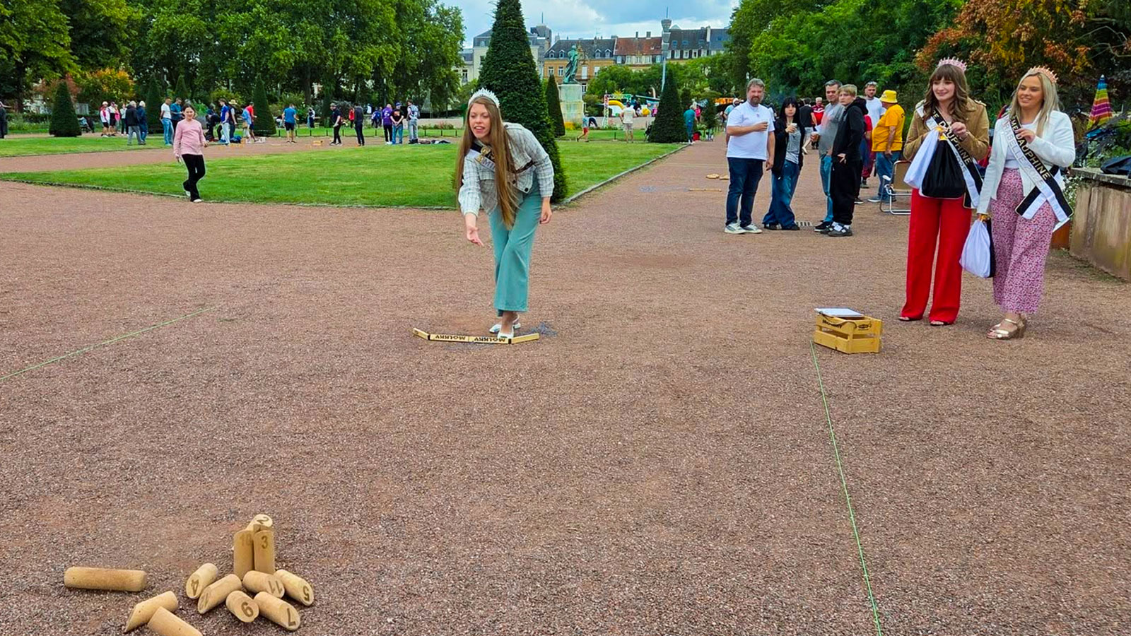 11e Open de la Mirabelle : le Mölkky fait son retour sur l’Esplanade de Metz