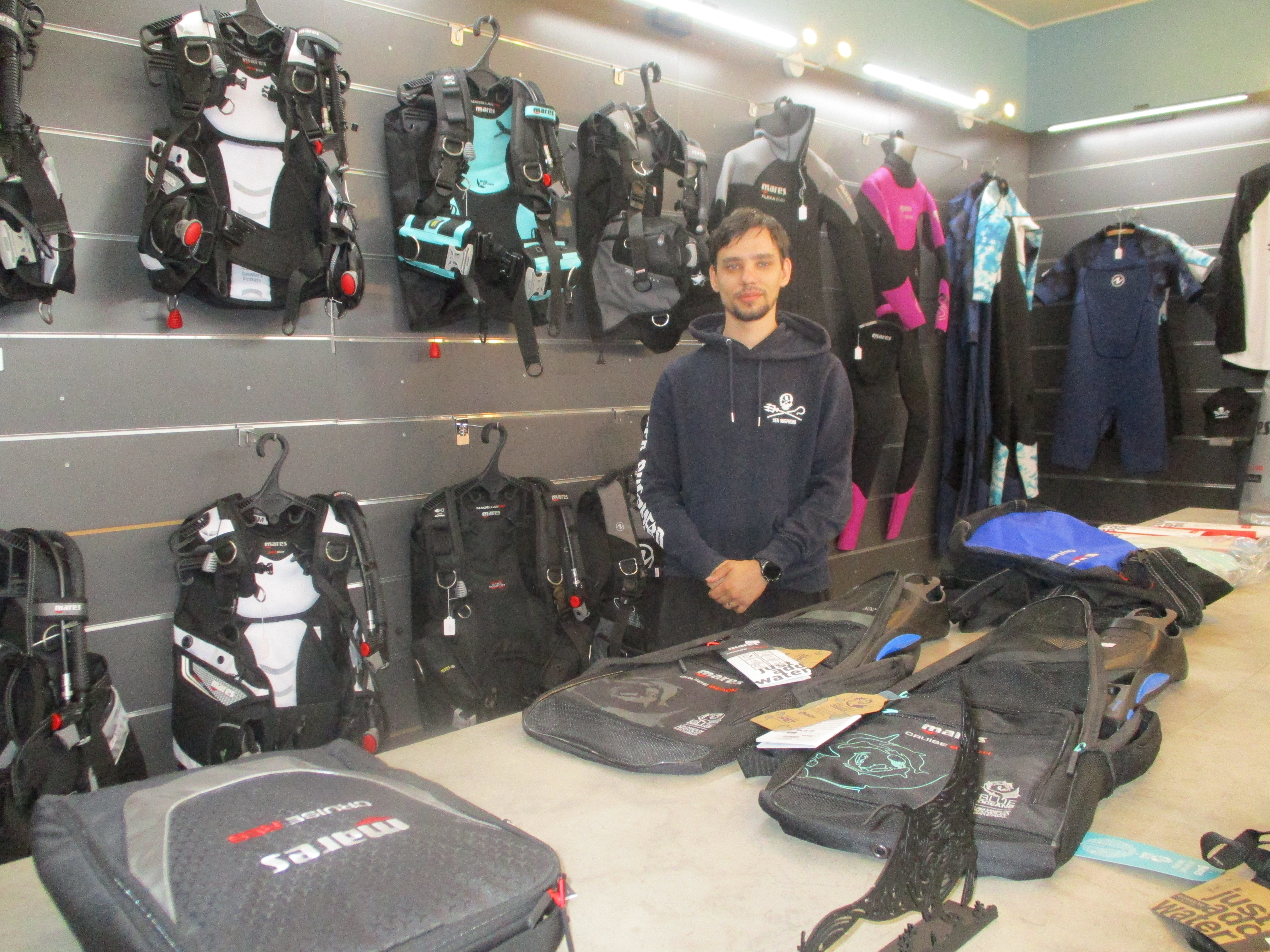 «Plongez à votre Guise» : une boutique où partager la passion de la plongée sous-marine
