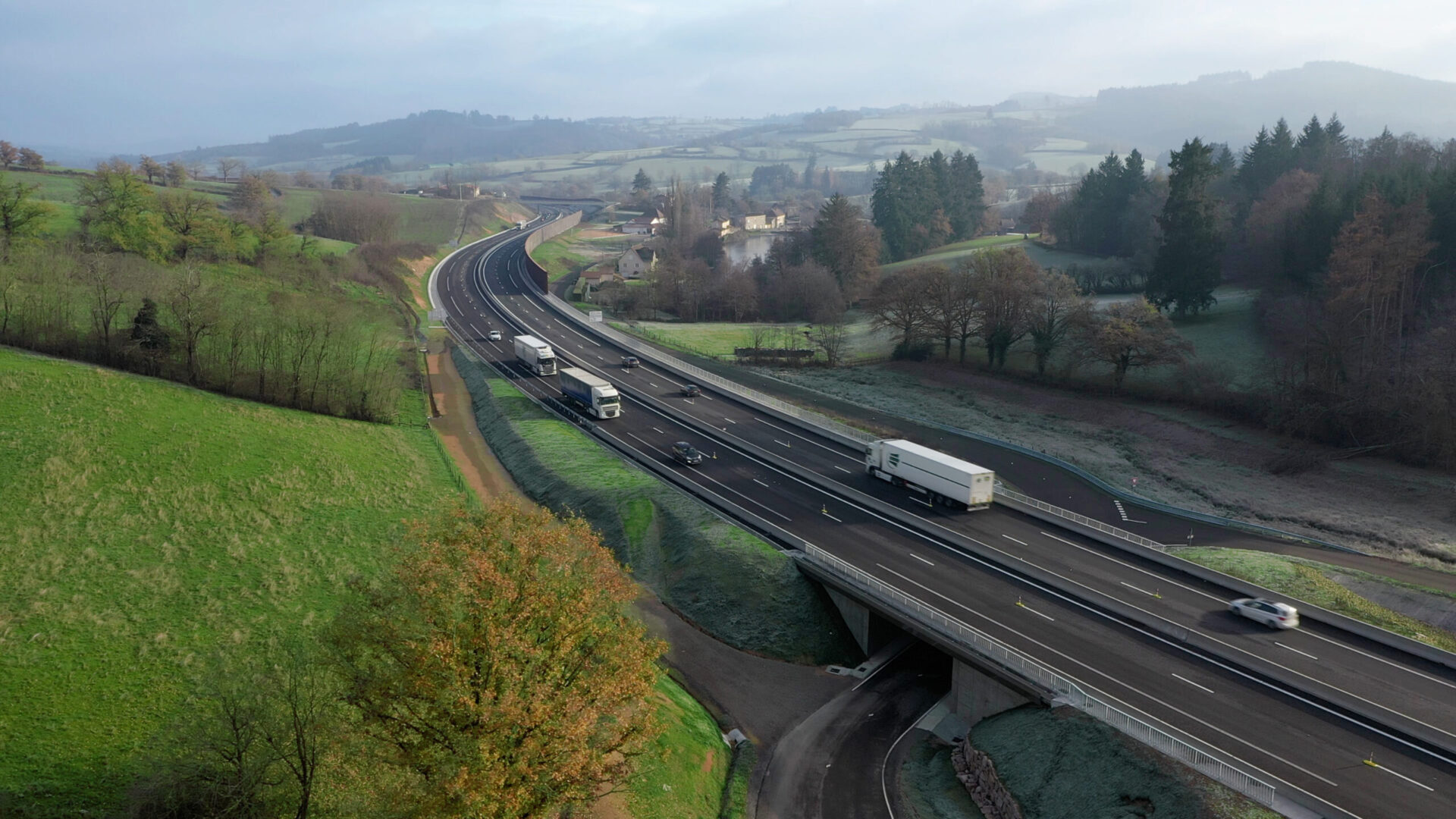 Saône-et-Loire : le chantier de la RCEA entre dans sa dernière ligne droite