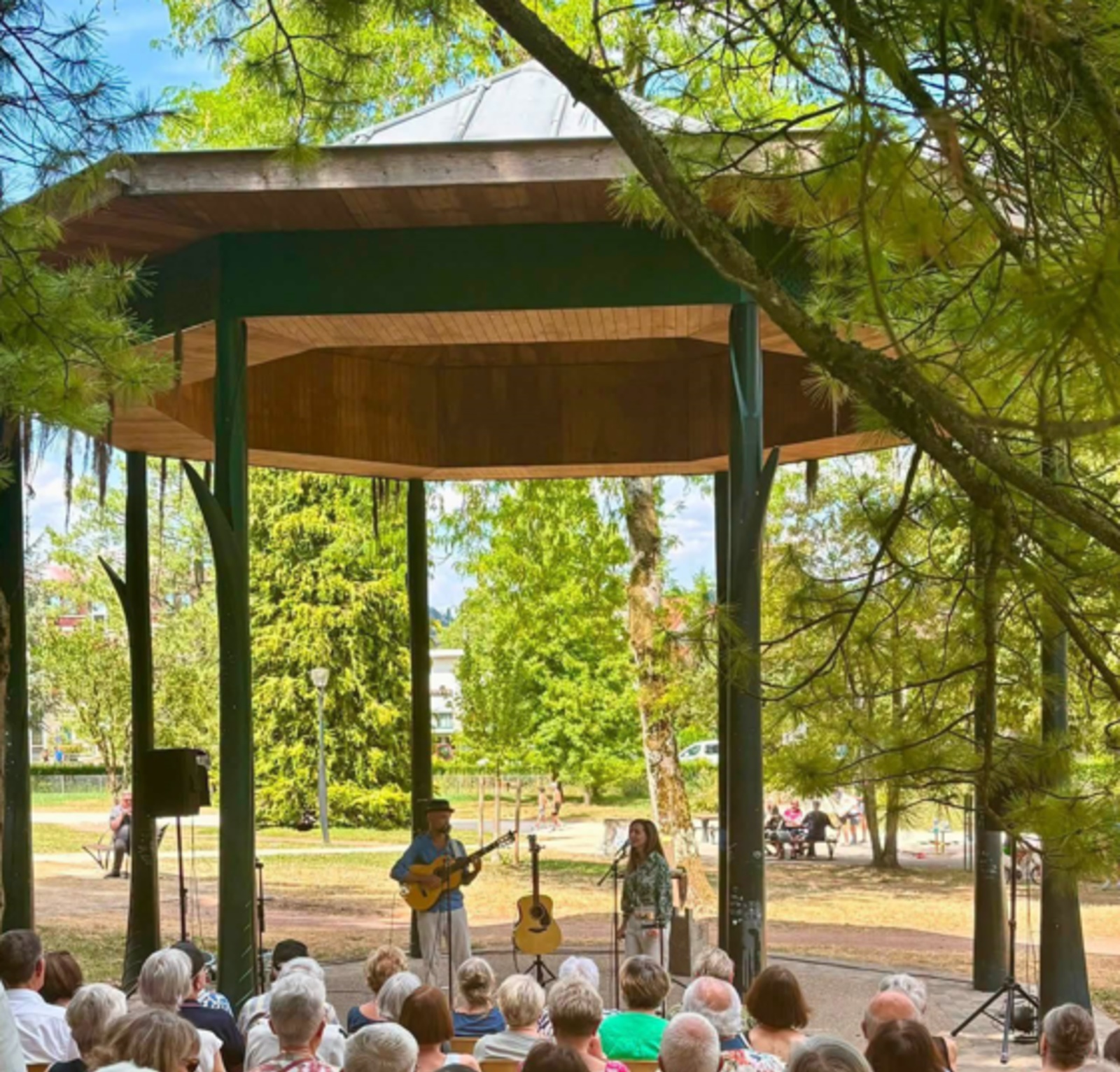 Verdun : les Flâneries musicales animent le parc Japiot