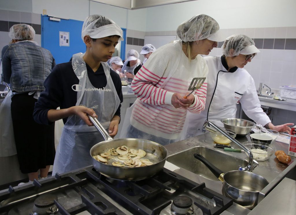 Les repas en circuits courts au menu des collégiens de la Somme
