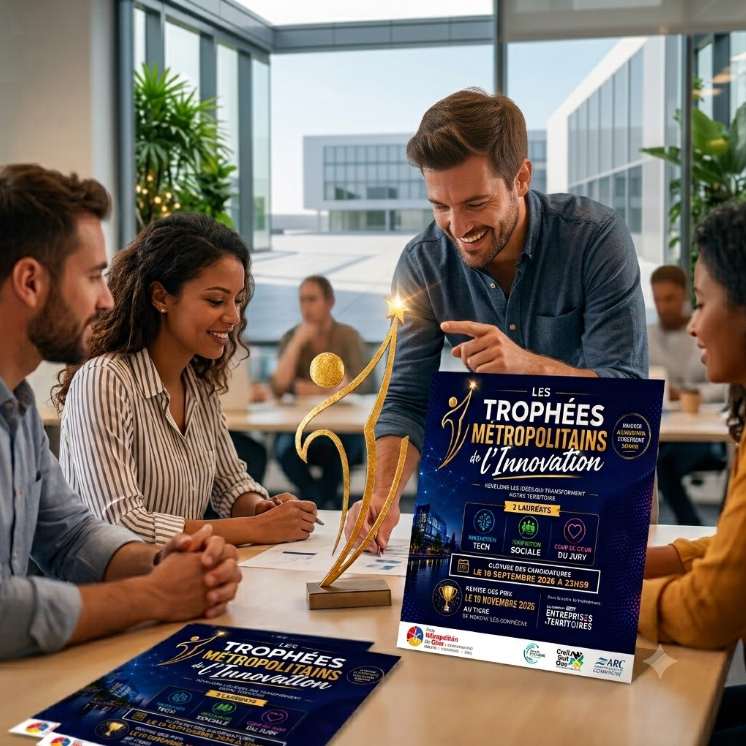 Le Pôle Métropolitain de l’Oise lance ses Trophées de l’innovation 2026