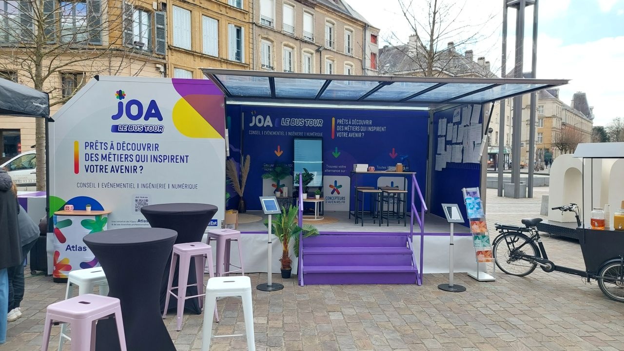L'Atlas JOA Tour s'installe en Meurthe-et-Moselle pour orienter les actifs