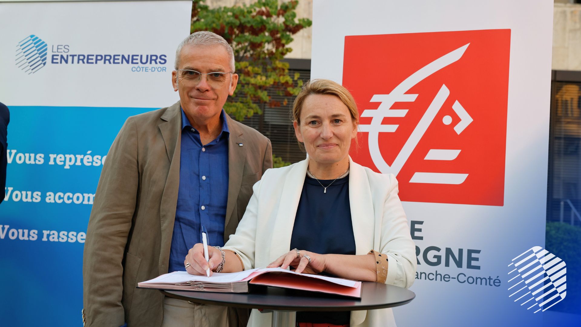 Dijon : Renouvellement du partenariat entre Entrepreneurs et CEBFC