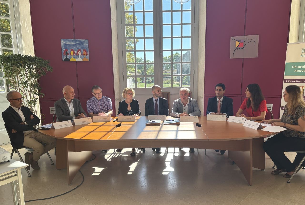 Hôpi’Toul 2030 : Le cabinet CRR décroche un chantier de 36 millions d’euros en Meurthe-et-Moselle