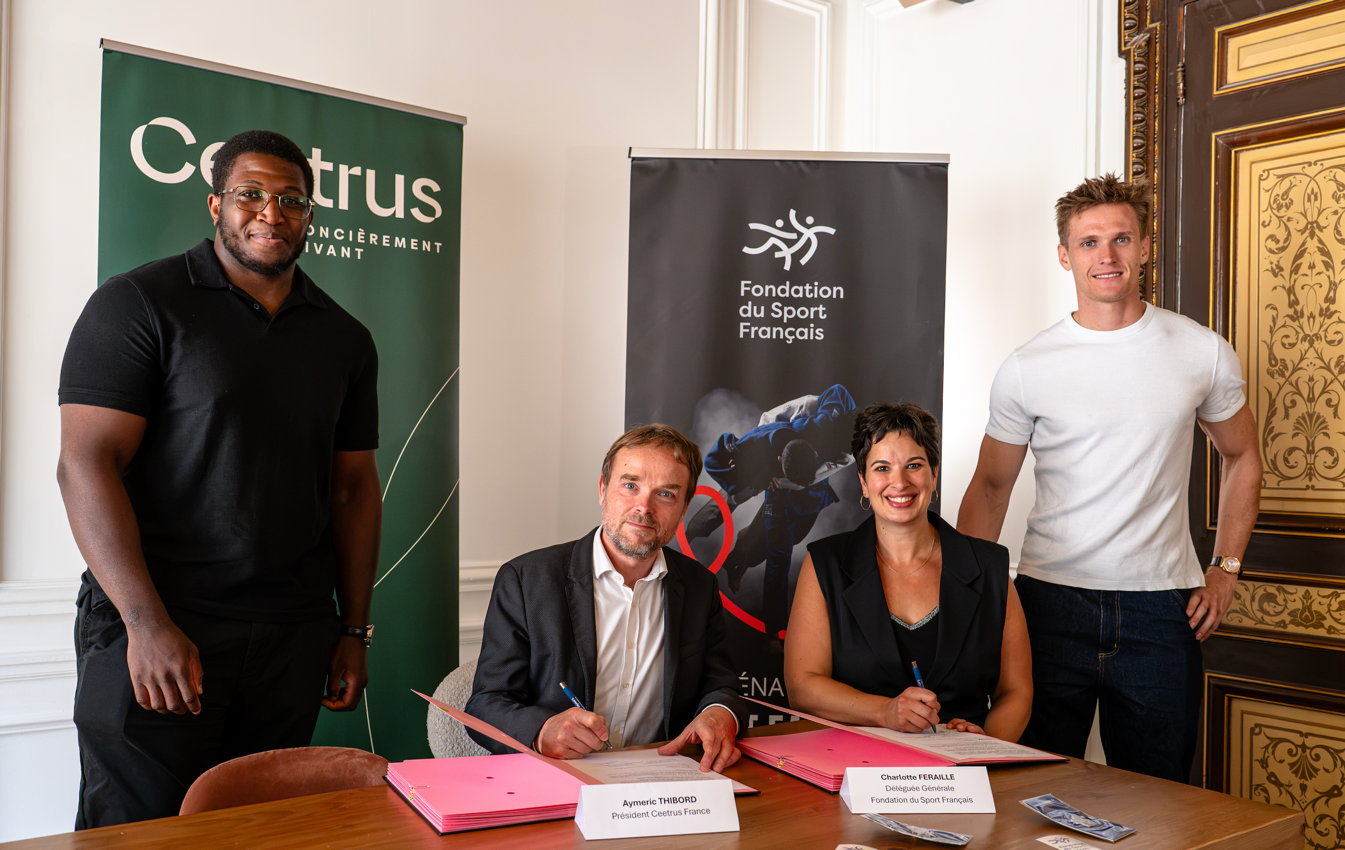 Ceetrus renouvelle son partenariat avec la Fondation du Sport Français