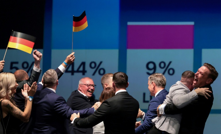 Victoire de l'AfD en Saxe-Anhalt : la gauche et le centre expriment leurs inquiétudes, silence du RN