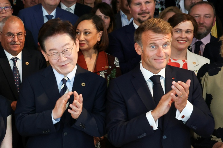 La France et la Corée du Sud vont investir un milliard d'euros sur cinq ans pour soutenir 