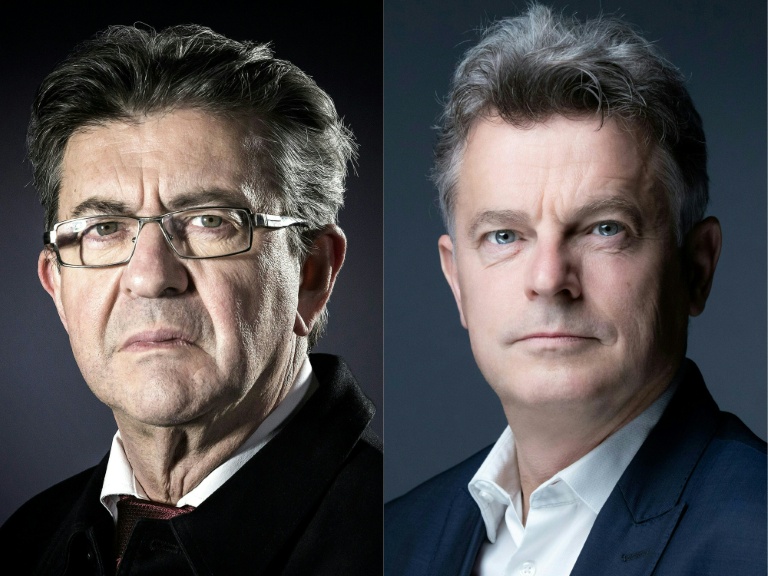 Présidentielle: duel à distance Mélenchon/Roussel à la Fête de l'Humanité