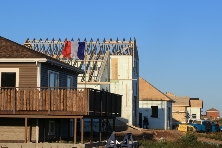A Miquelon, les habitants confrontés à la relocalisation devant la montée des eaux