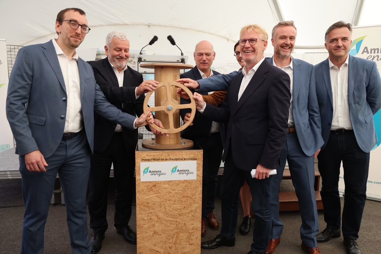 Amiens Énergies franchit une nouvelle étape avec une deuxième chaufferie biomasse
