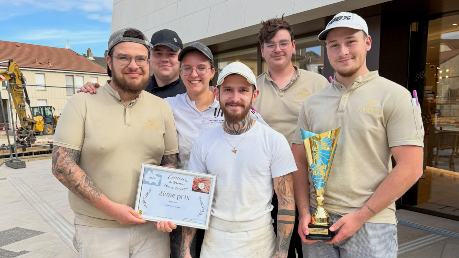 Manom : la boulangerie Hubert décroche le 2e prix régional du meilleur pain de campagne