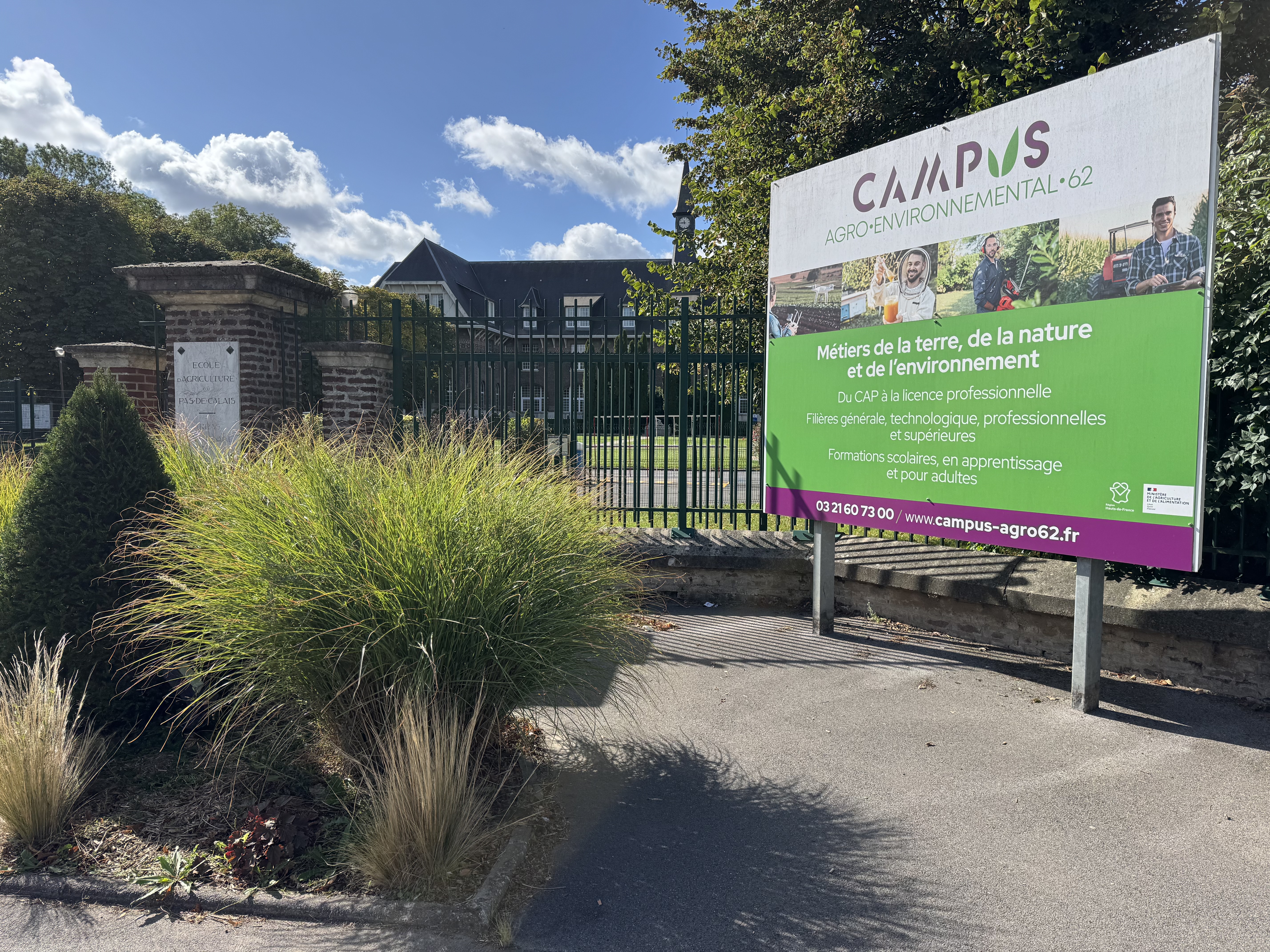 Campus Agro-environnemental 62 : trois sites pour une même dynamique