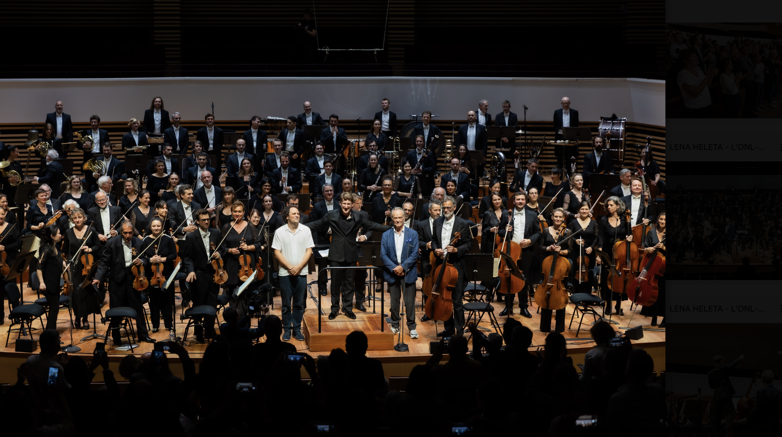 50 ans de l'Orchestre national de Lille : les maestros de l'ONL en scène pour le Gala des trois chefs