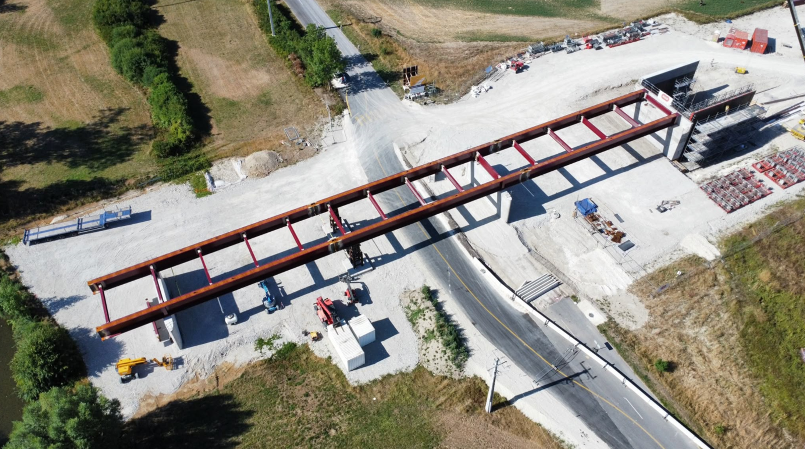 Meuse : 385 tonnes de métal fabriquées pour la RN135