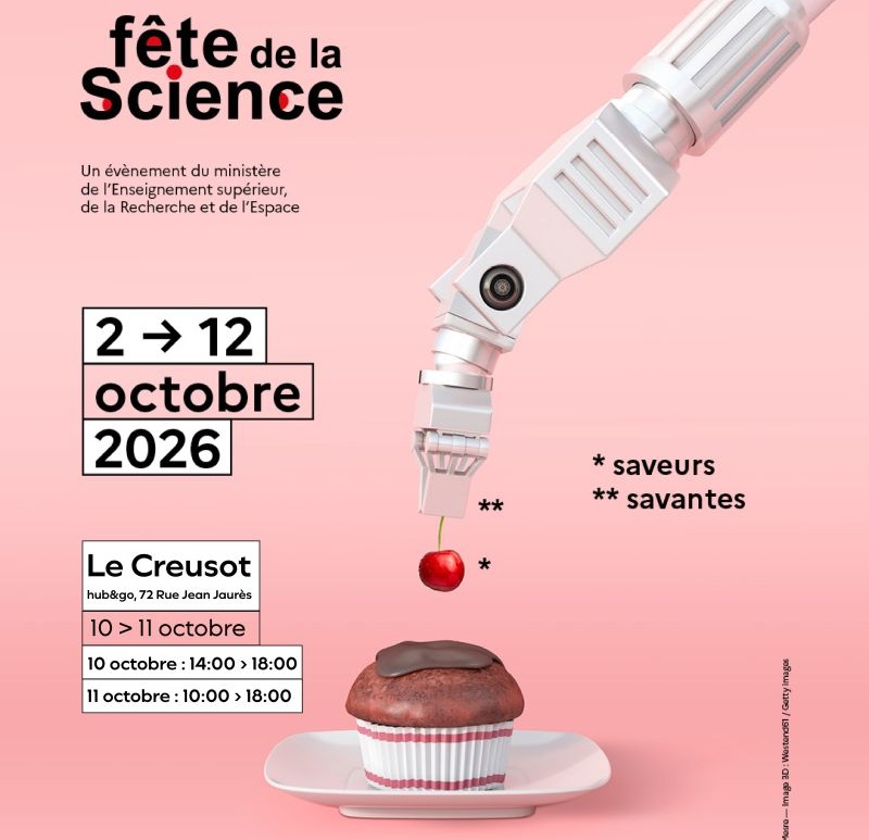 Le Creusot: La Fête de la Science investit le Technopôle Sud Bourgogne hub&go