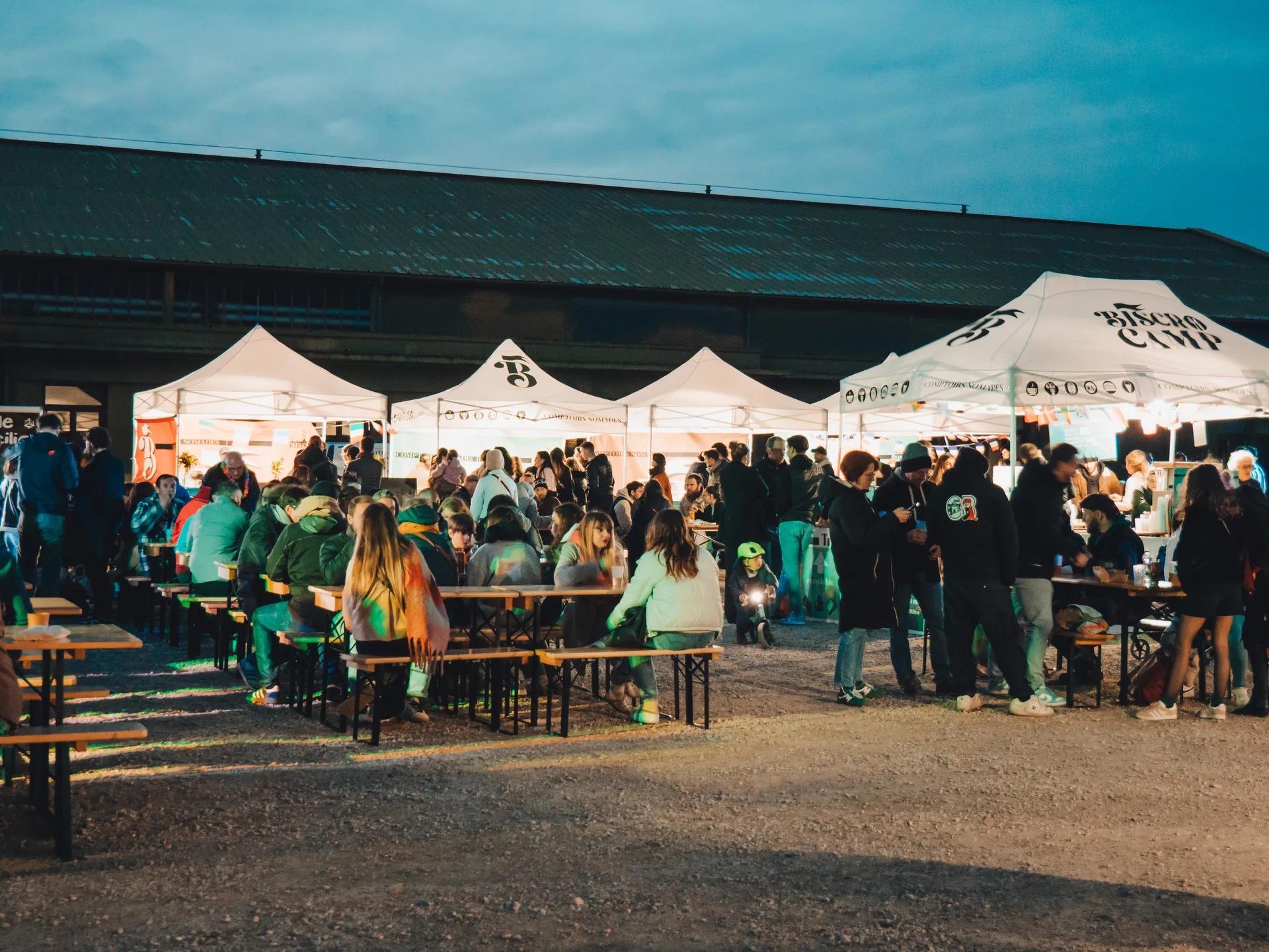 BISCROCAMP fête ses trois ans avec une guinguette à Ouges