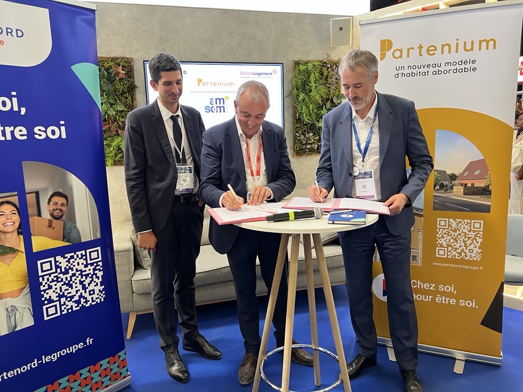 AMSOM Habitat s’associe à Partenord le Groupe et Action Logement