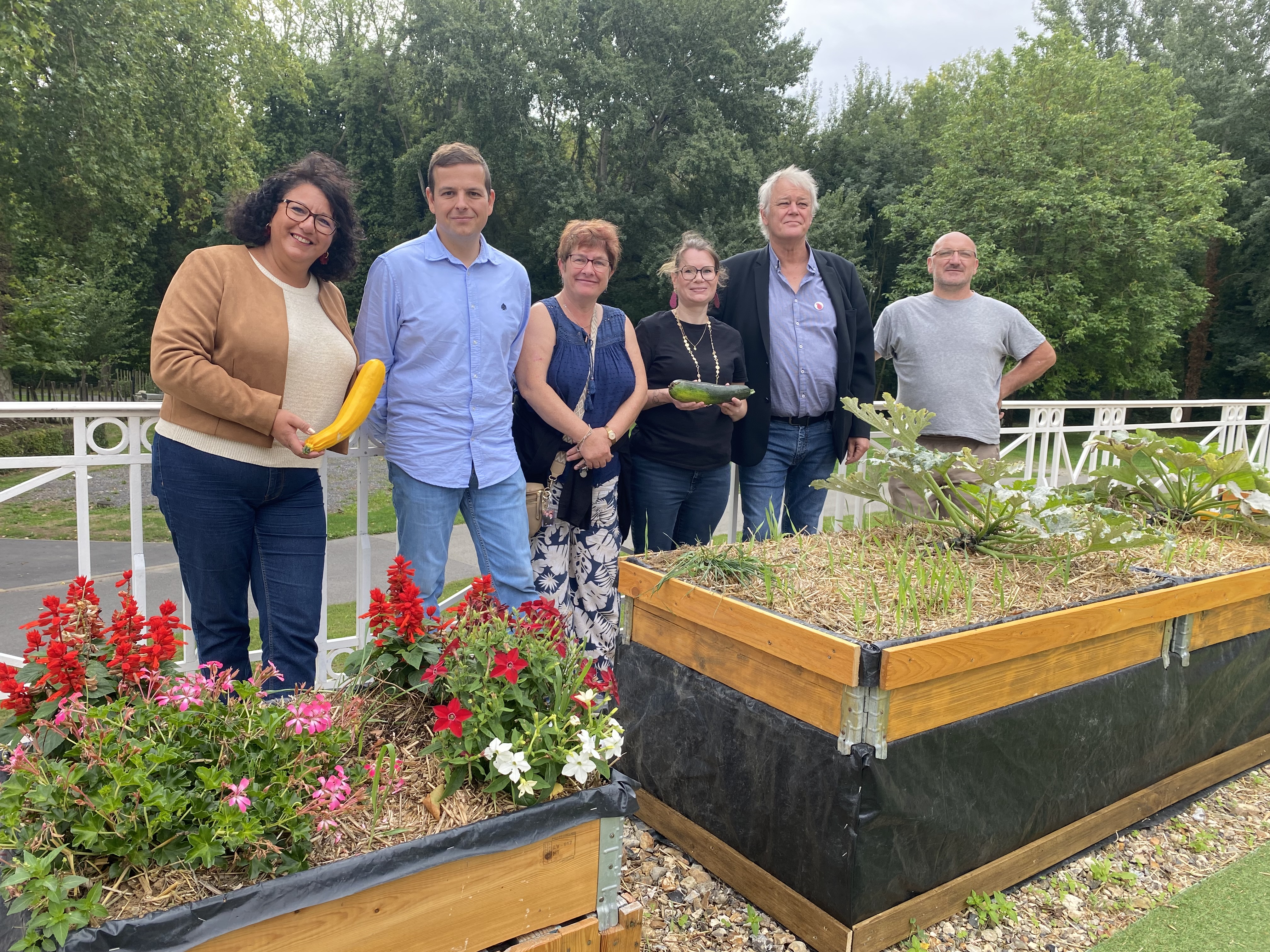 Breteuil : un jardin solidaire installé dans le parc de la maison de santé pluridisciplinaire