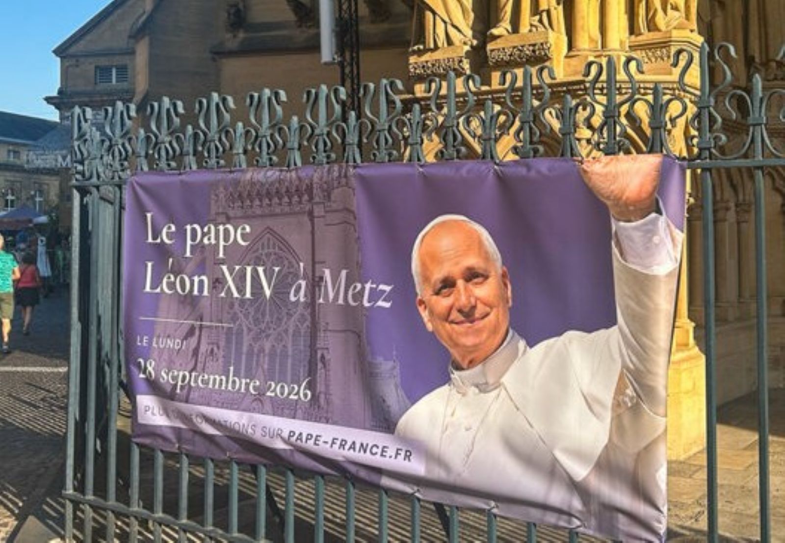 La venue du pape Léon XIV à Metz va entraîner des perturbations routières en Meurthe-et-Moselle