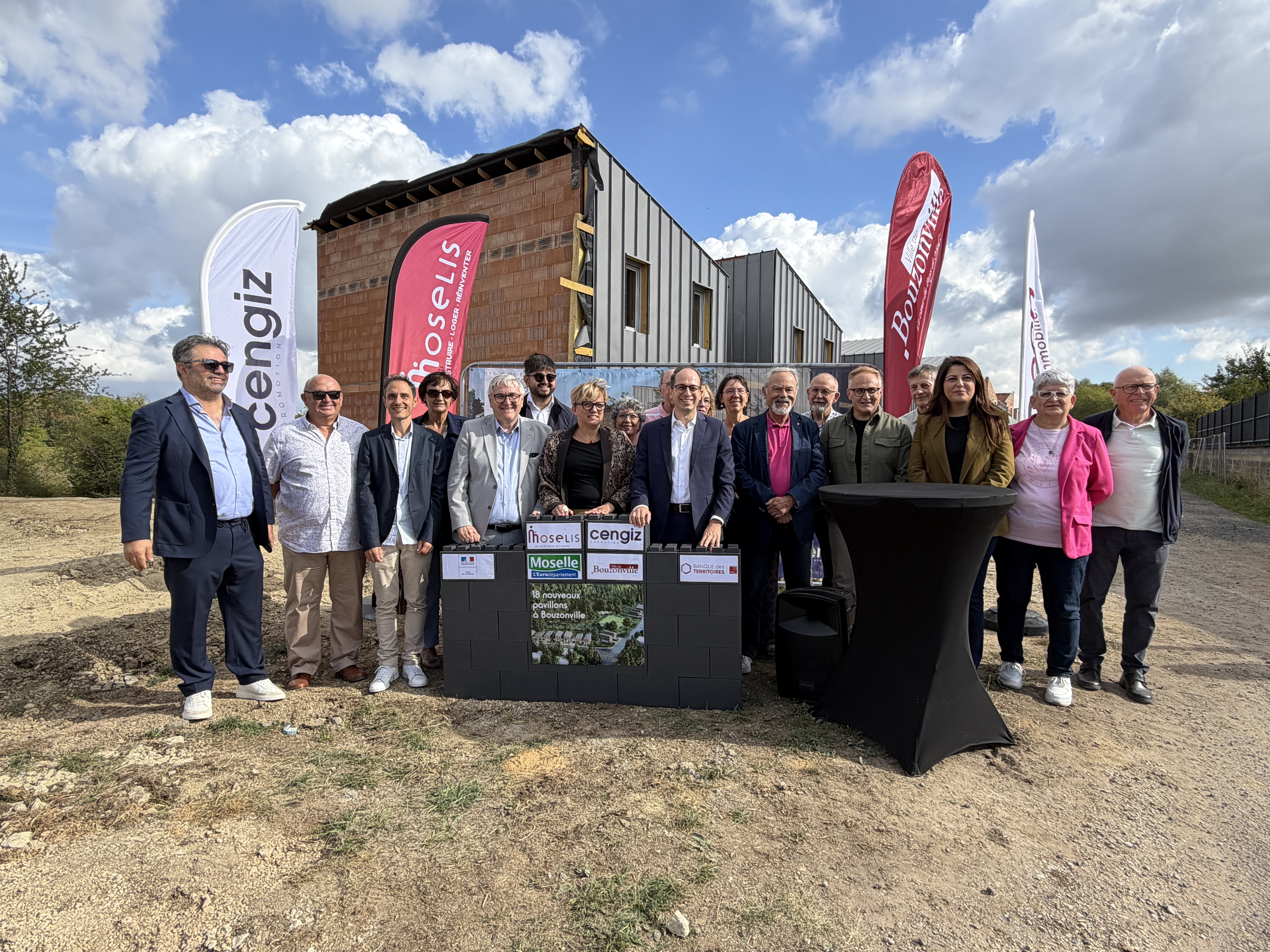 Près de 4 millions d’euros investis pour construire 18 maisons à Bouzonville