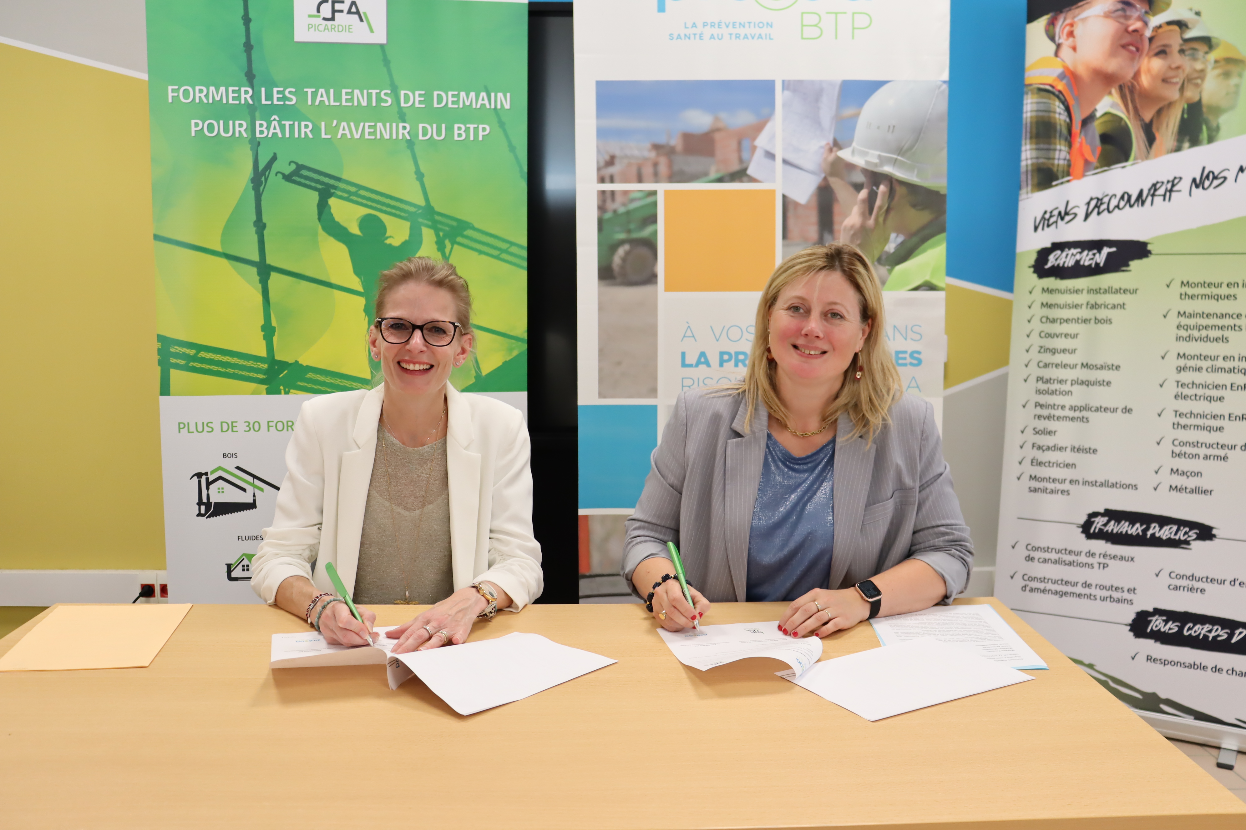 Oise : Présoa et le CFA BTP Picardie continuent leur engagement auprès des apprentis BTP