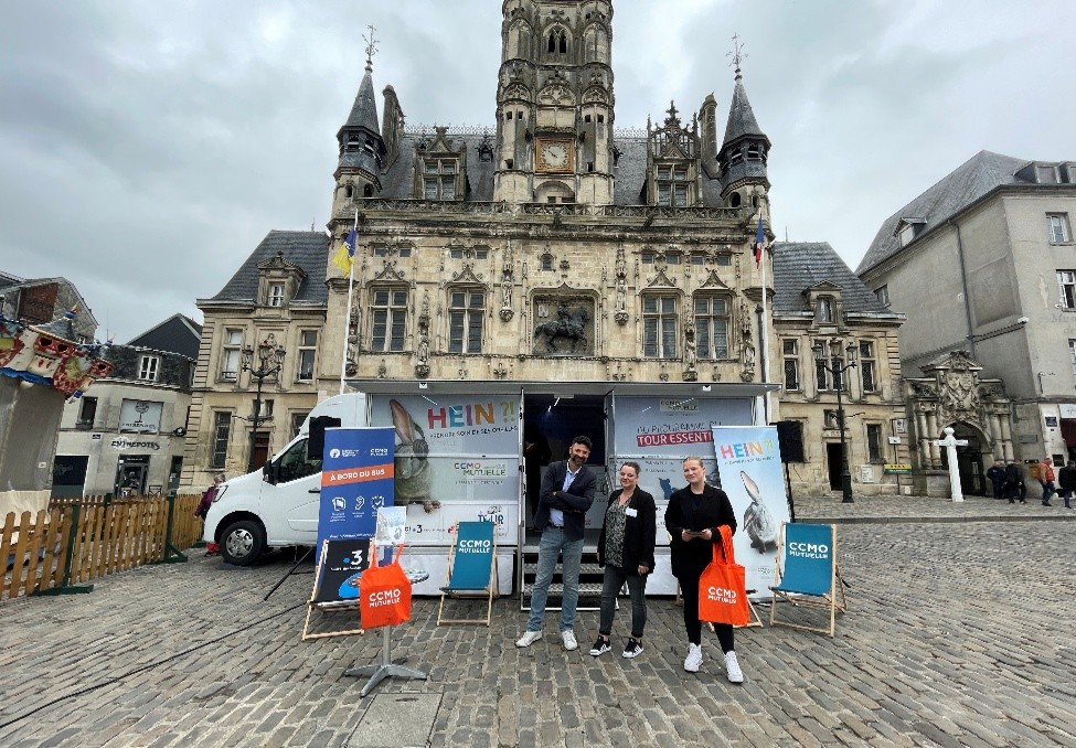 À Saint-Quentin, le bus de la CCMO s’attaque au mal de dos