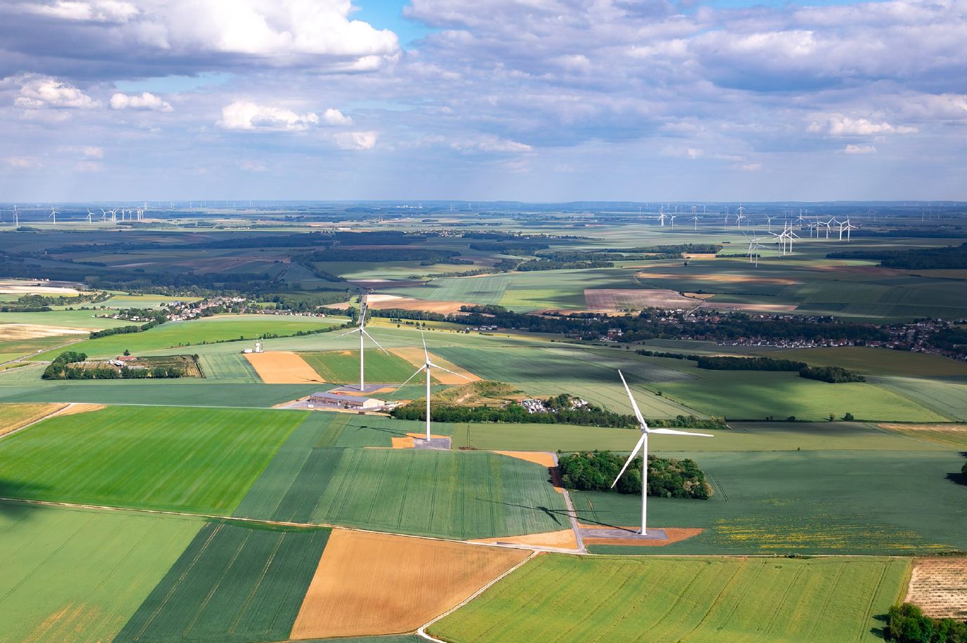 Leader en France : la Picardie produit 90% de son énergie verte avec l'éolien