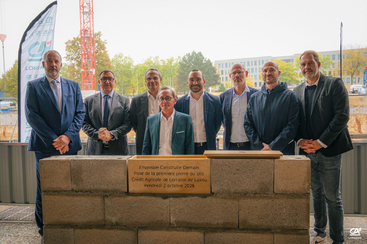 Le Crédit Agricole de Lorraine investit 43 millions d'euros dans son futur siège social