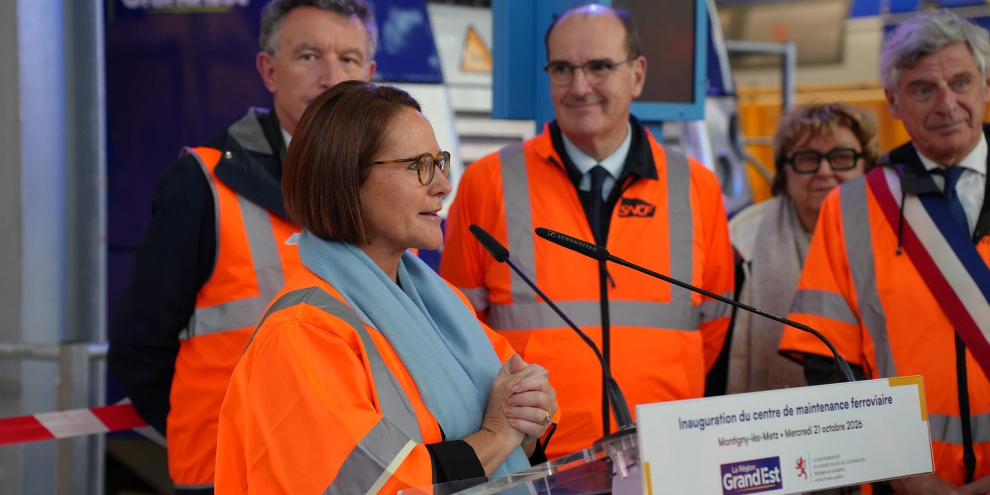 Le plus grand centre de maintenance ferroviaire du Grand Est inauguré à Montigny-lès-Metz