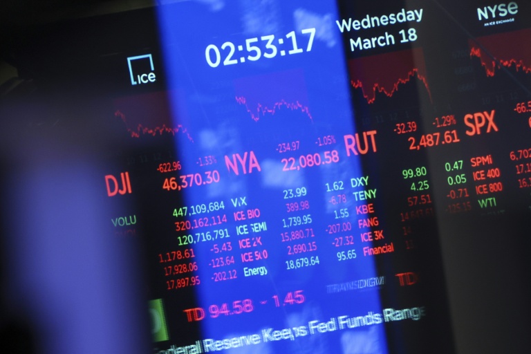 Wall Street en ordre dispersé, les taux au centre de l'attention