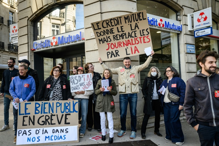 Presse: grève 