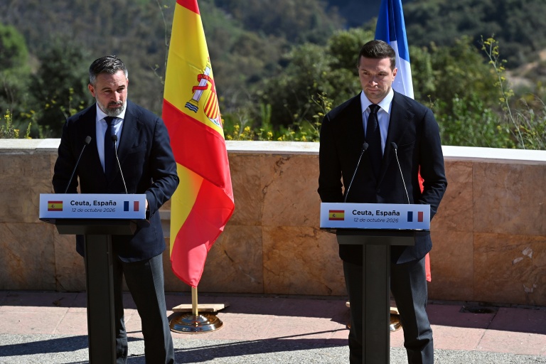 A Ceuta, Bardella fait front commun avec l'extrême droite espagnole avant les élections