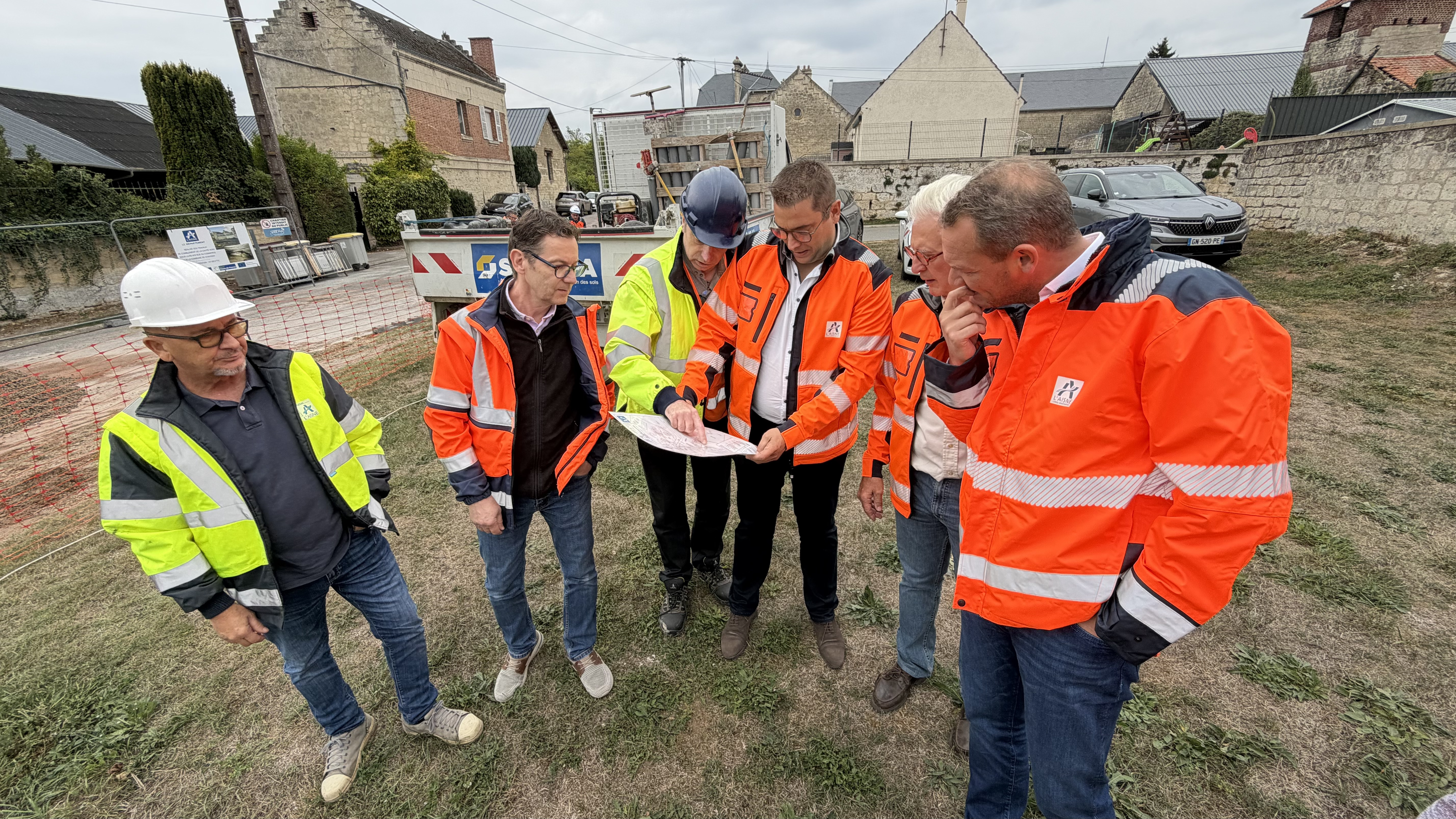 À Chavigny, le Département achève les travaux souterrains pour rouvrir la RD670