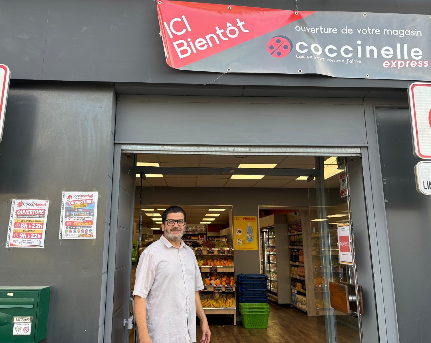 À Soissons, une nouvelle supérette Cocci Market ouvre ses portes