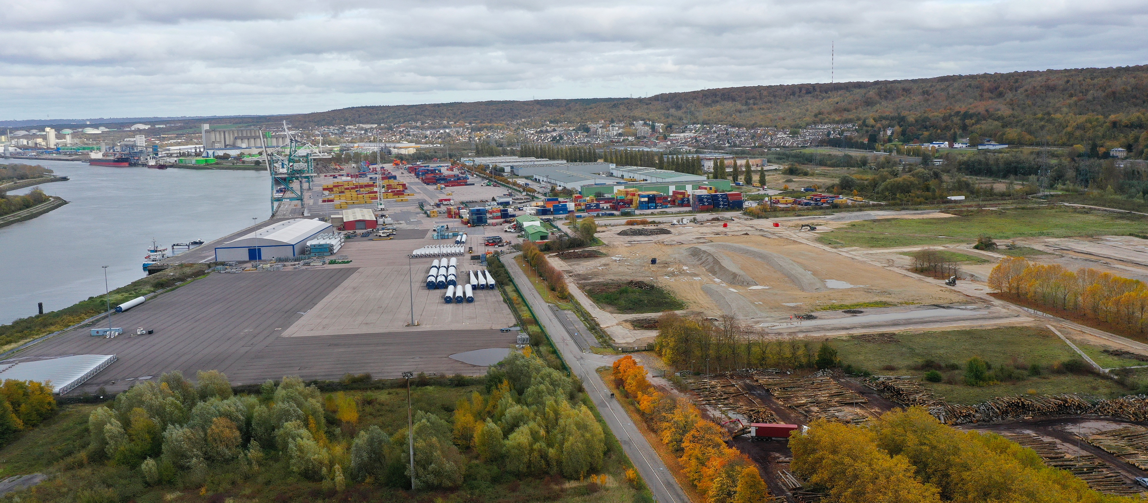 À Rouen, 64 hectares pour attirer l’industrie et la logistique