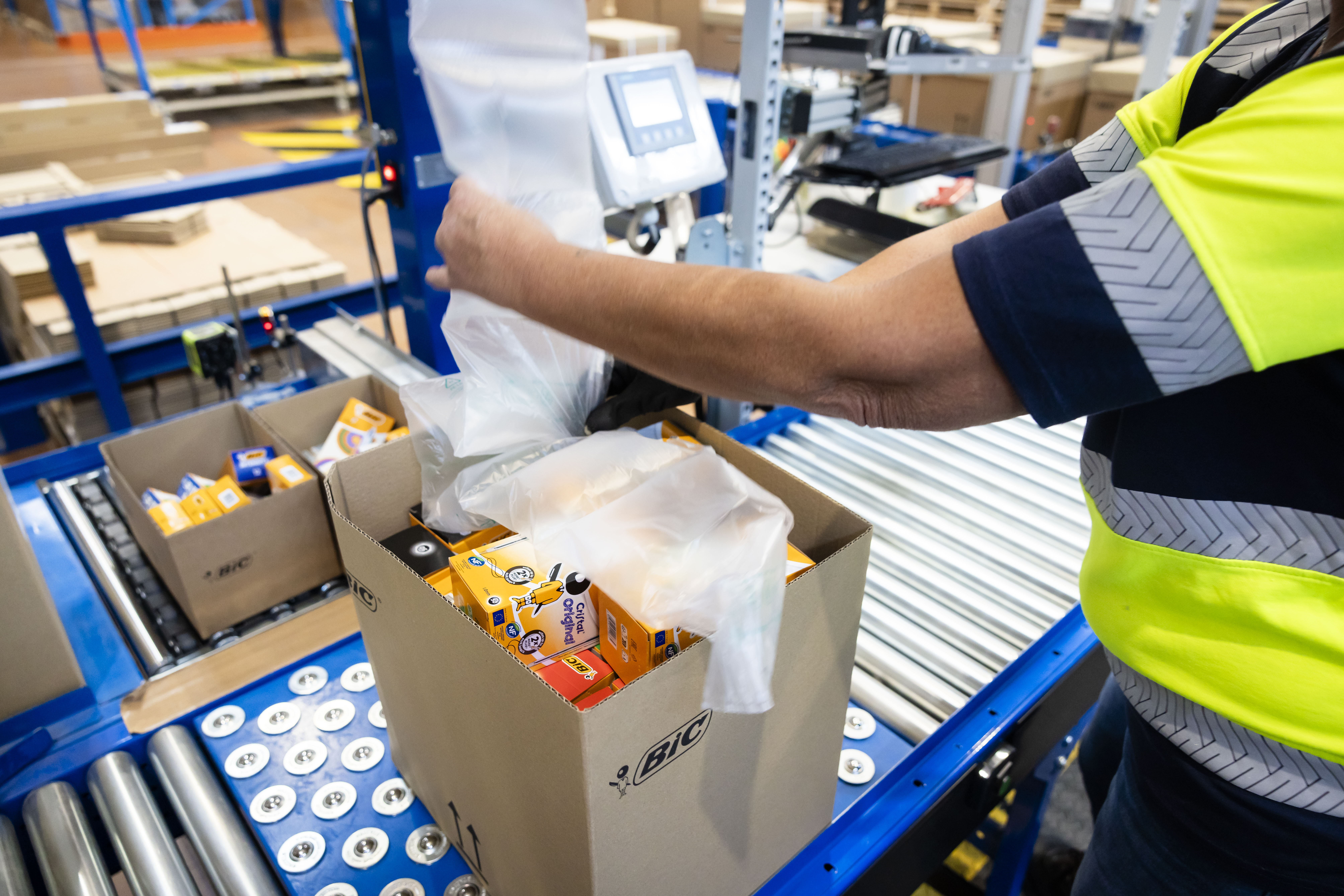 À Château-Thierry, FM Logistic fête 20 ans de partenariat avec BIC