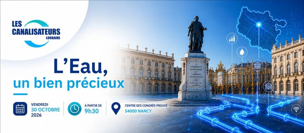 Nancy : plus de 100 décideurs attendus à la matinée sur la gestion de l'eau le 30 octobre