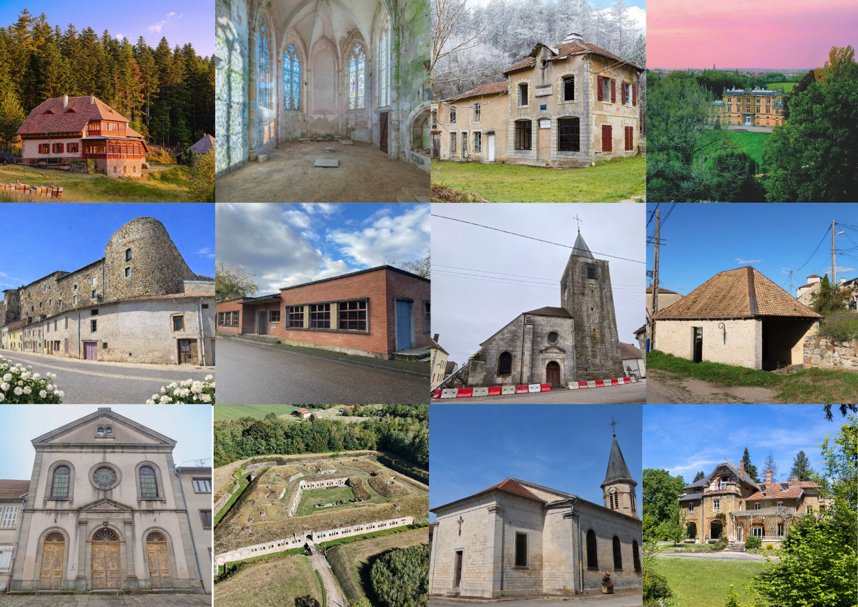 En Moselle, trois lieux historiques en lice pour décrocher 10 000 euros