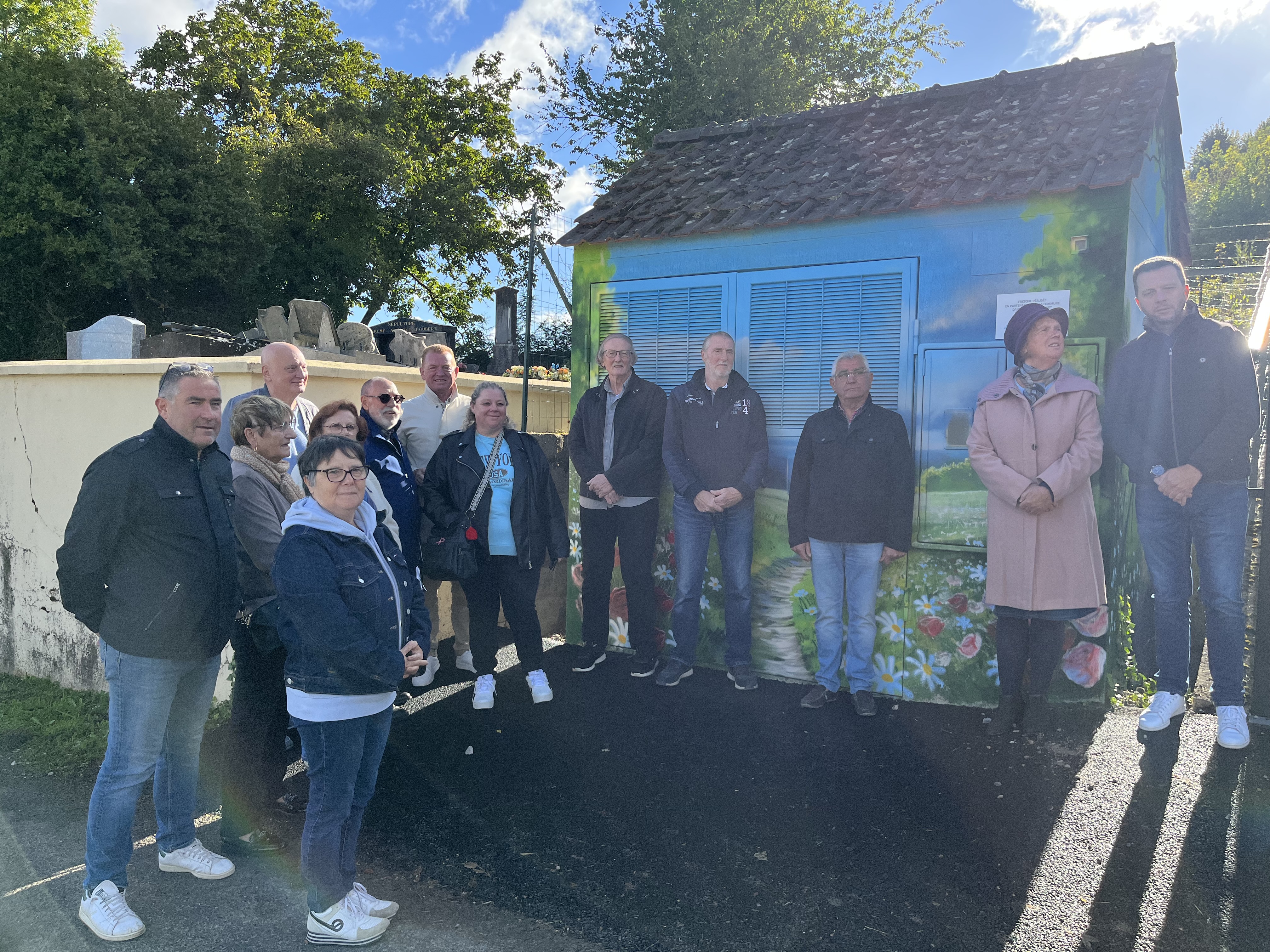 Crouy-Saint-Pierre : un poste de transformation électrique vient d'être embelli